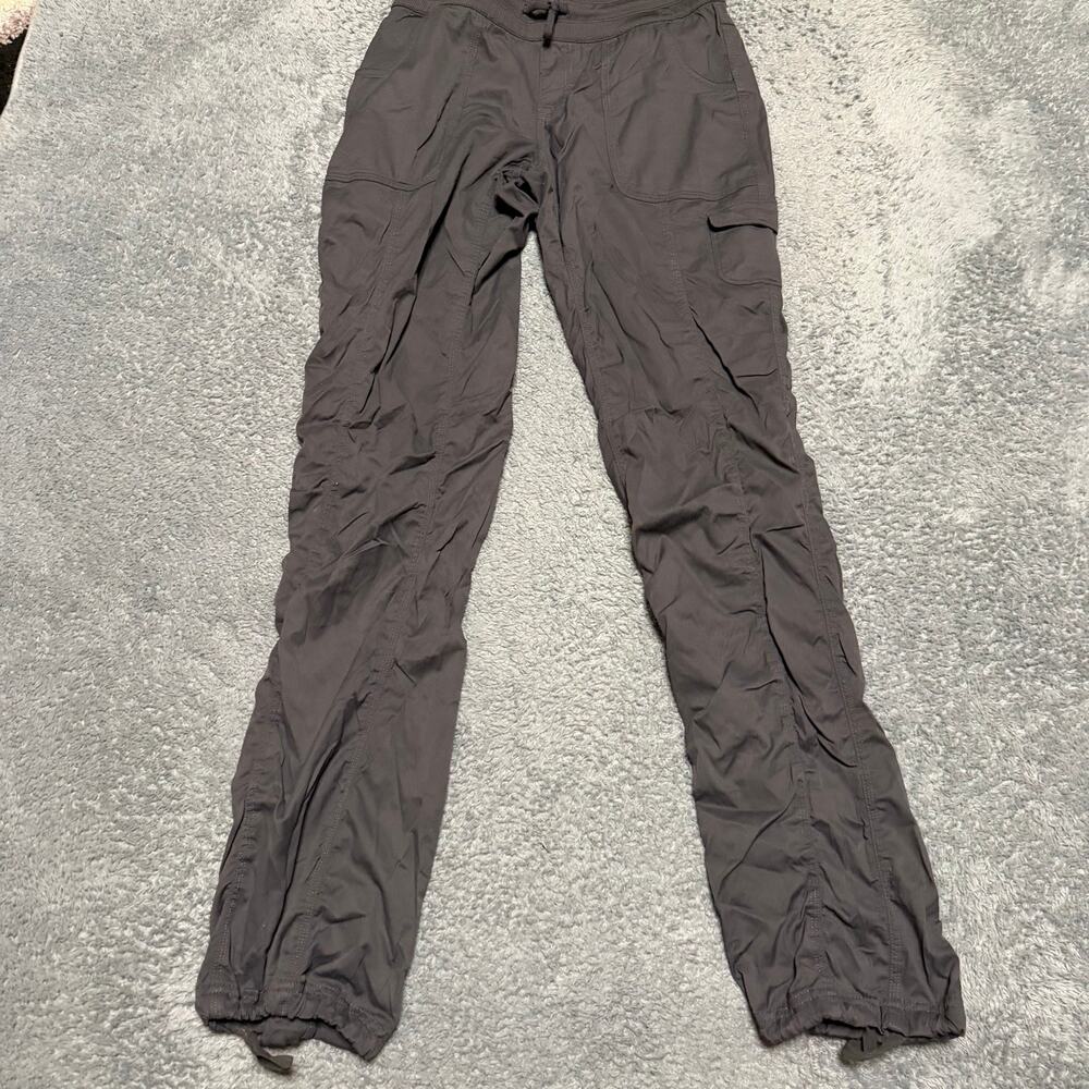 The North Face Aphrodite Pants Women Small Gray Lightweight Ruched NF00CE4W